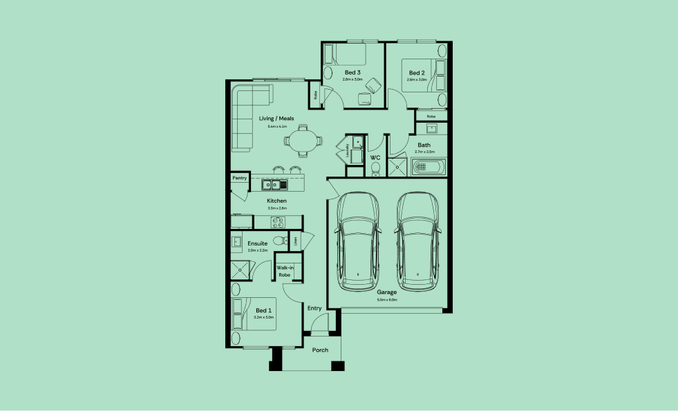 Acclaim House and Land Packages in Donnybrook - Lot 607 – Kiara Form