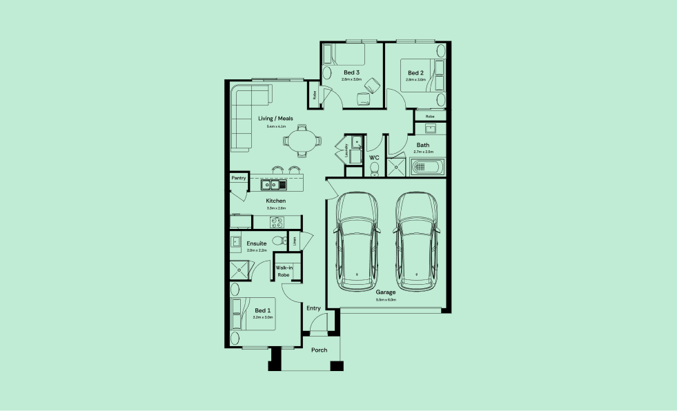 Acclaim House and Land Packages in Donnybrook - Lot 606 – Kiara Vista
